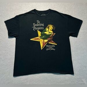 Smashing Pumpkins Mellon Collie T-Shirt XL Black Rock Band Tee 90s Style